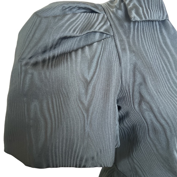 NWT REBECCA VALLANCE Malone bow-embellished mini wrap dress size UK8 XS - Picture 9 of 9